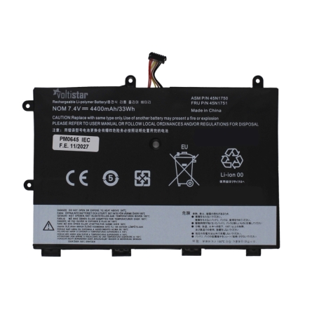 Laptop Battery for LENOVO 45N1750 45N1748 45N1749 45N1751 7.4V 4300mAh
