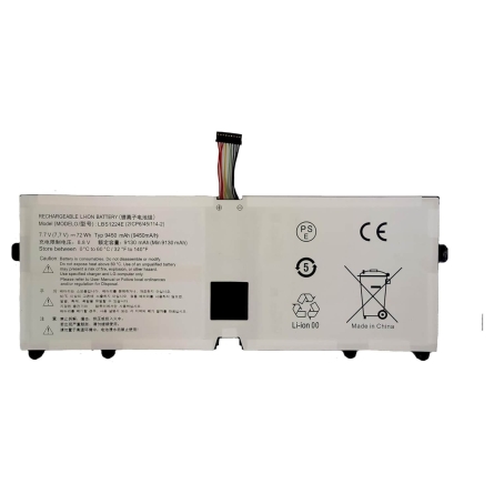 BATTERY FOR LG GRAM 2018 13Z980 13Z970 14Z980 15Z980 15Z980-G.AA52C LBS1224E
