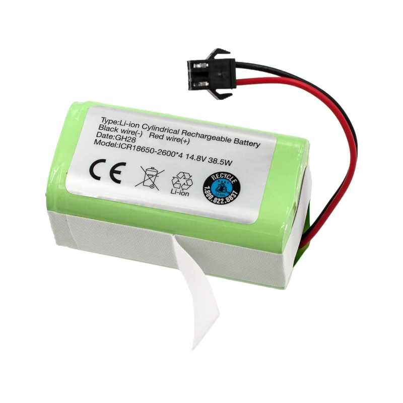 BATTERY FOR ROBOT VACUUM CLEANER ILIFE A4S 4S1P-001 GREEN 14.4V 2800MAH