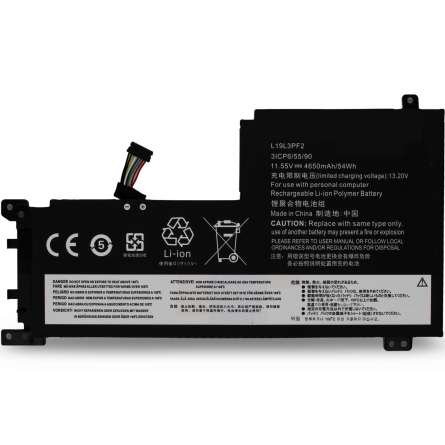Laptop battery for LENOVO IDEAPAD 5 15IAL7 (82SF) L19D3PF3 L19M3PF6 TYPE A