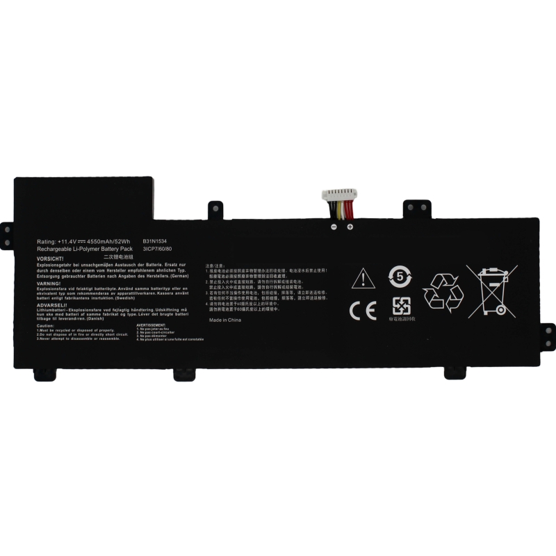 Laptop Battery ASUS ZENBOOK UX510UX-CN014T B31N1534