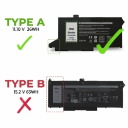 DELL LATITUDE 5420 WY9DX Laptop Battery