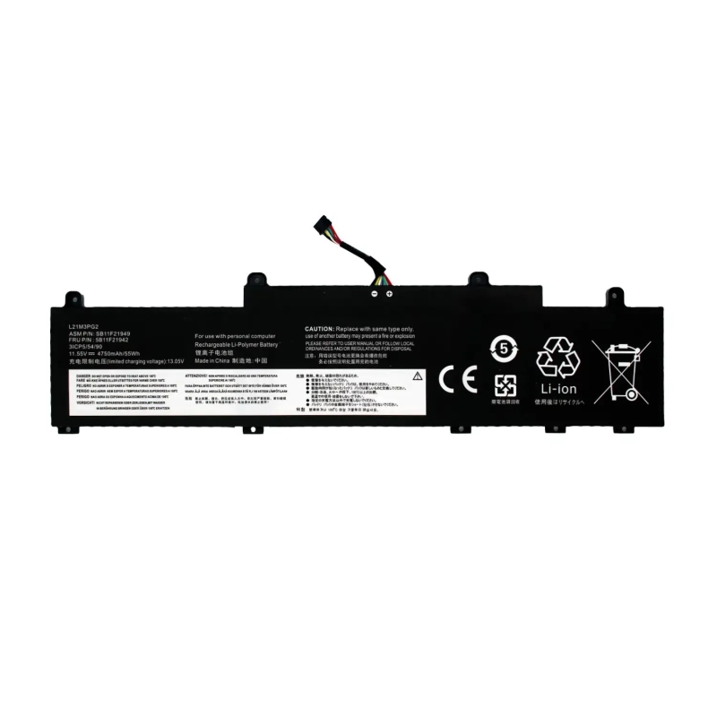 Laptop Battery for LENOVO THINKPAD C14 SERIES L21M3PG2-68-3S1P