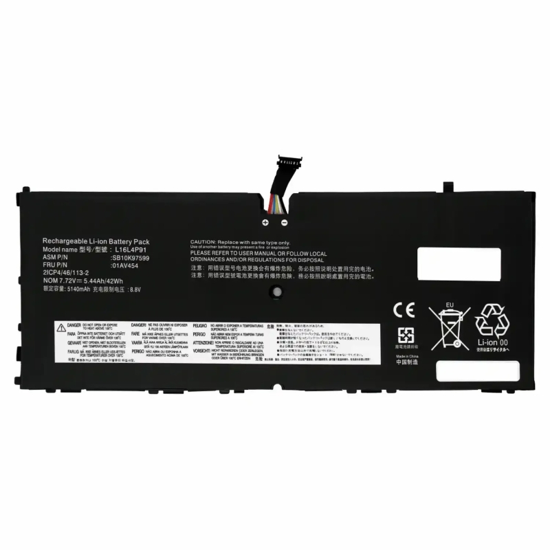 Laptop Battery for LENOVO THINKPAD X1 TABLET 3RD GEN L16L4P91
