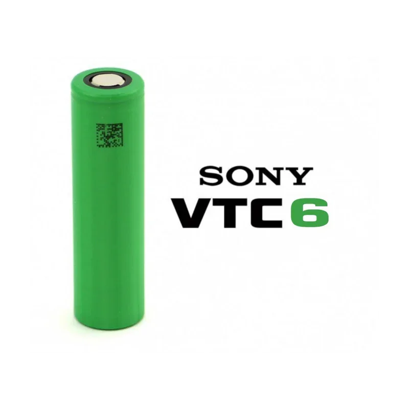 Sony Murata VTC6 18650 Lithium Cell 3000mAh 30A INR18650