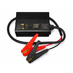LiFePO4 50A Charger for 12.8V Lithium Batteries with Clamps