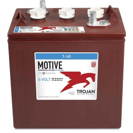Trojan T-145 6V 260Ah deep-cycle battery