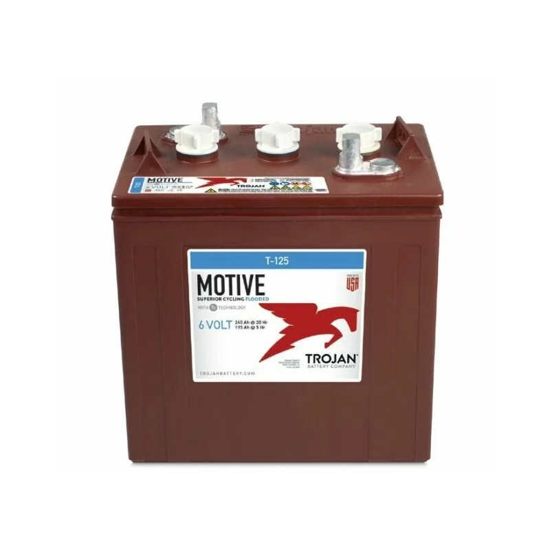 Trojan T-125 6V 240Ah deep-cycle battery