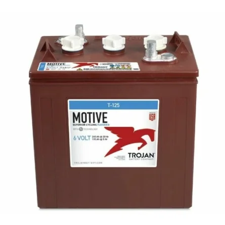 Trojan T-125 6V 240Ah deep-cycle battery