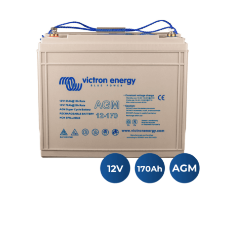 Victron AGM Super Cycle 12V 170Ah M8 Battery