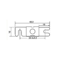 Victron Energy MIDI-fuse 100A/58V (1 pc) (CIP133100010)