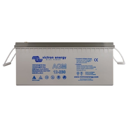 Victron Energy 12V/230Ah AGM Super Cycle Batt. (M8) (BAT412123081)