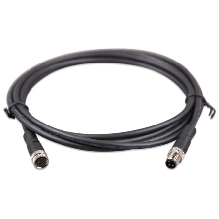 Victron Energy M8 circular connector Male/Female 3 pole cable 5m (bag of 2) (ASS030560500)