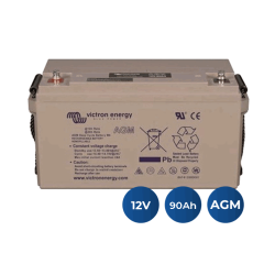 Victron Energy 12V/90Ah AGM Deep Cycle Batt. (M6) (BAT412800085)