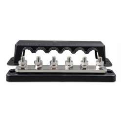 Victron Energy Busbar 250A 2P with 6 screws +cover