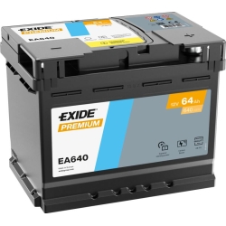 Exide Premium EA640 Battery 64Ah