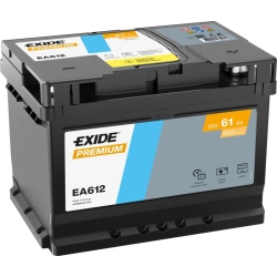 Battery Exide Premium EA612 61Ah