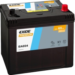 Battery Exide Premium EA654 65Ah