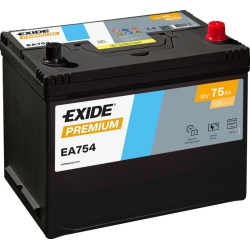 Battery Exide Premium EA754 75Ah