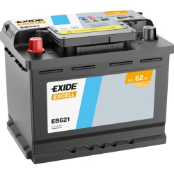 Exide Excell EB621 Car Battery 62Ah