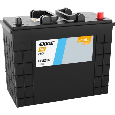 Exide HD PRO EG1250 Commercial Battery 125Ah