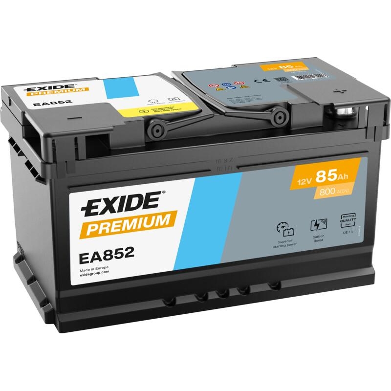 Exide Premium EA852 Battery 85Ah