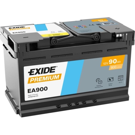Exide Premium EA900 Battery 90Ah