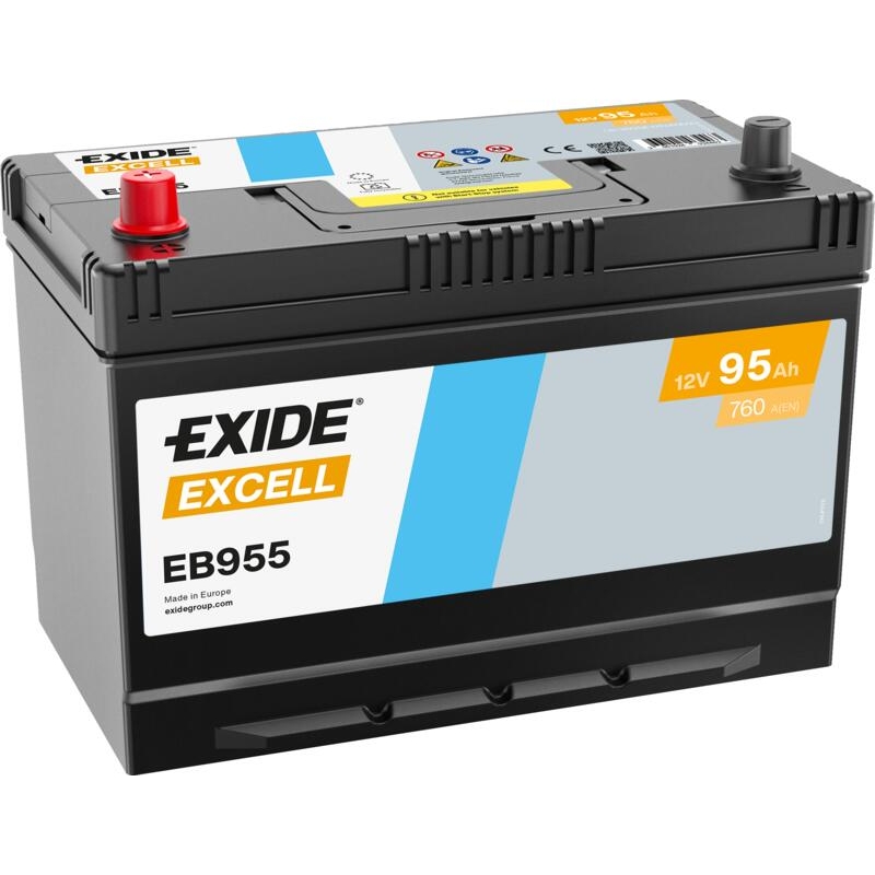 Battery Exide Excell EB955 95Ah
