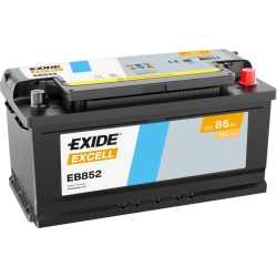 Exide Excell EB852 Car Battery 85Ah