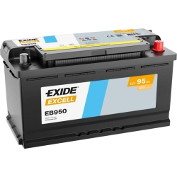 Exide Excell EB950 Car Battery 95Ah