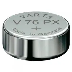 Pile bouton oxyde d' argent 'electronics' v76px sr44 1 55 volt varta - La  Poste