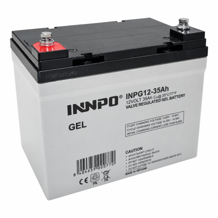 12V 35Ah GEL Deep Cycle VRLA Battery