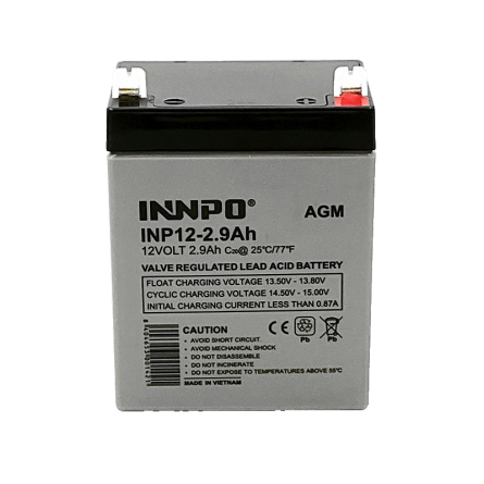 Lead-Acid AGM Battery 12V 2.9Ah
