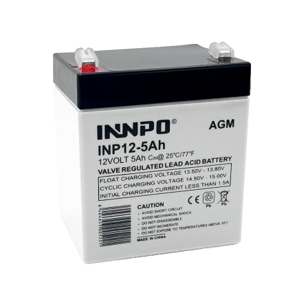 INNPO 12V 5Ah AGM Battery