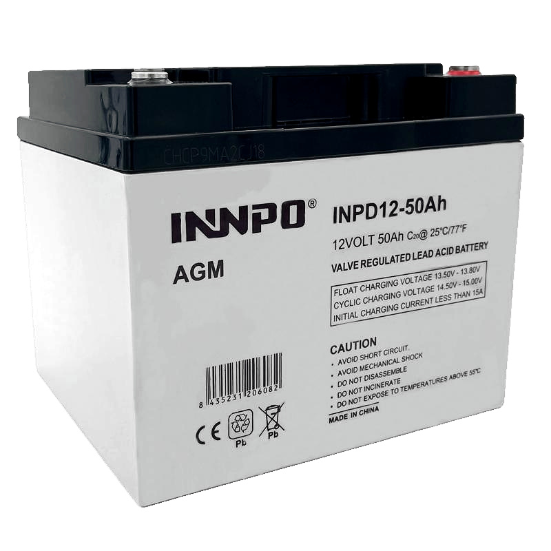 Lead-Acid AGM Battery 12V 50Ah