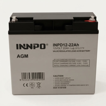 Lead-Acid AGM Battery 12V 22Ah