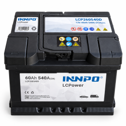 Battery INNPO LCPower 60Ah 540A