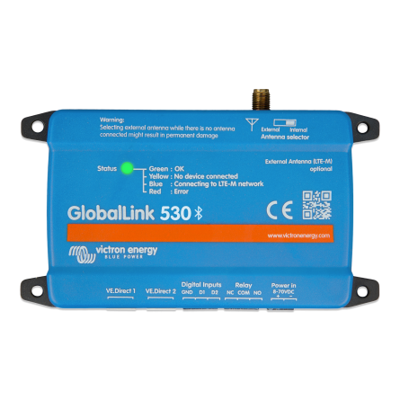 Victron GlobalLink 530 4G LTE ASS030543030: remote VRM monitoring Victron GlobalLink 530 4G LTE ASS030543030: remote VRM monitoring