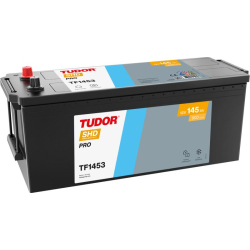 Tudor SHD PRO TF1453 12V 145Ah 900A, 513 × 189 × 223 mm, Polarity layout: ETN 3