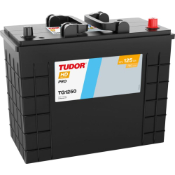 Tudor HD PRO TG1250 12V 125Ah 760A, 349 × 175 × 285 mm, Positive terminal on the right