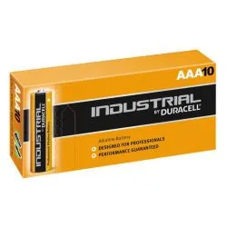 Duracell Industrial AAA LR03 Alkaline Batteries Replaced by Procell Constant Power (10 Units)