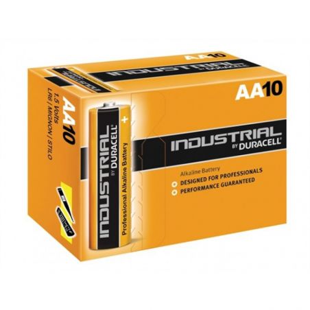 Duracell Industrial AA LR6 Alkaline Batteries Replaced by Procell Constant Power (10 Units)