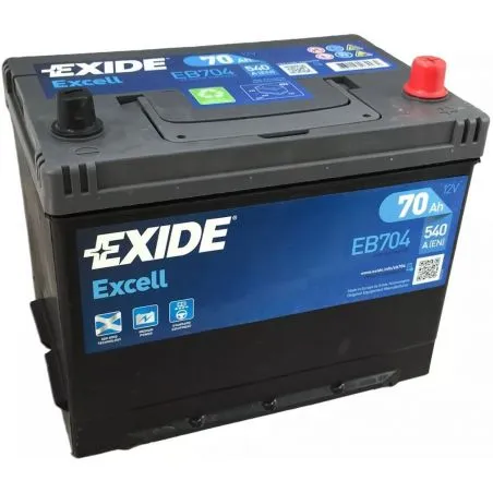 Battery Exide Excell EB704