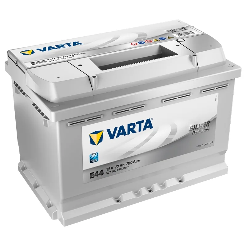 Battery Varta E44 77Ah Varta From 70Ah to 80Ah