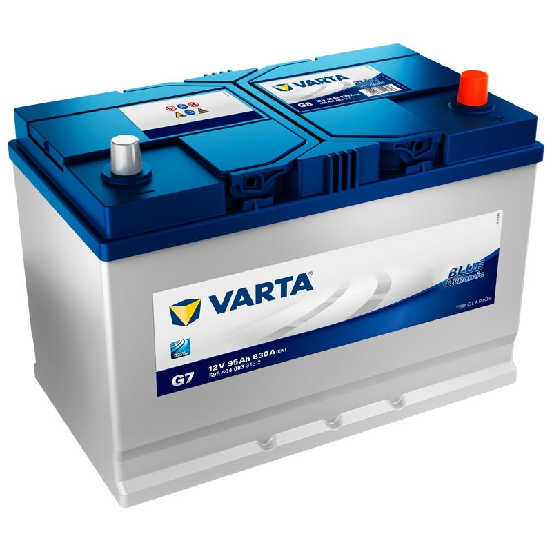 Battery Varta G7 95ah Varta From 80ah To 105ah