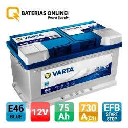 Battery Varta E46 75Ah