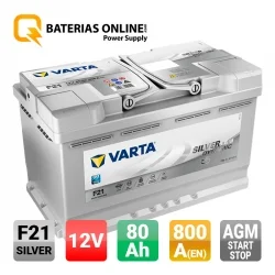Battery Varta F21 80Ah