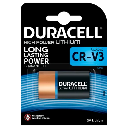 Duracell CR-V3 Ultra Lithium Batteries (1 Unit)