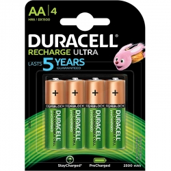 Rechargeable batteries Duracell AA 2500mah