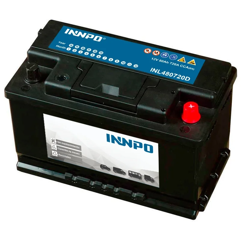 Battery INNPO 80Ah 720A